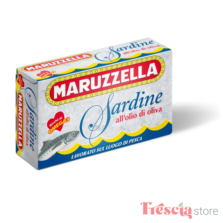 SARDINE IN ULEI DE MASLINE - MARUZZELLA 120GR