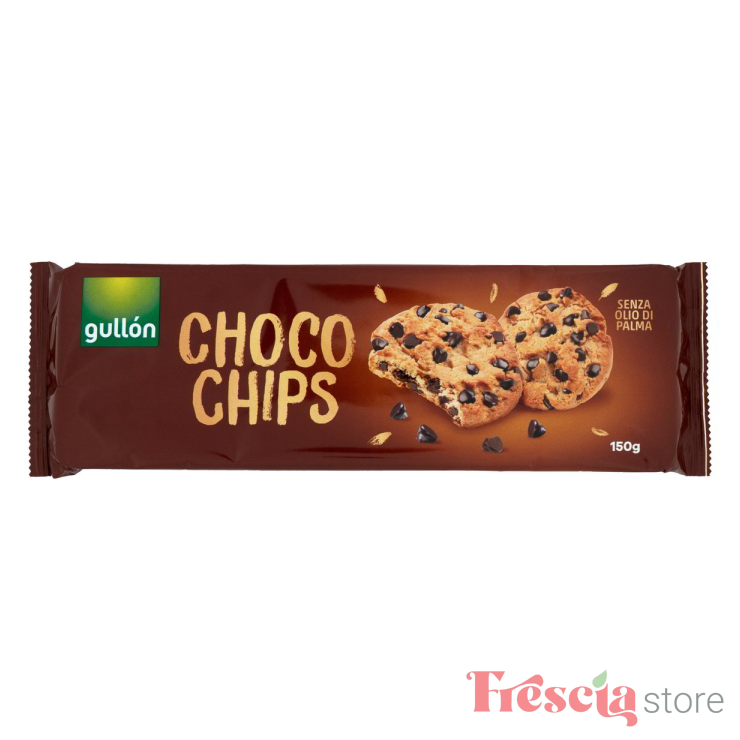 BISCUITI CHOCO CHIPS GULON 150G