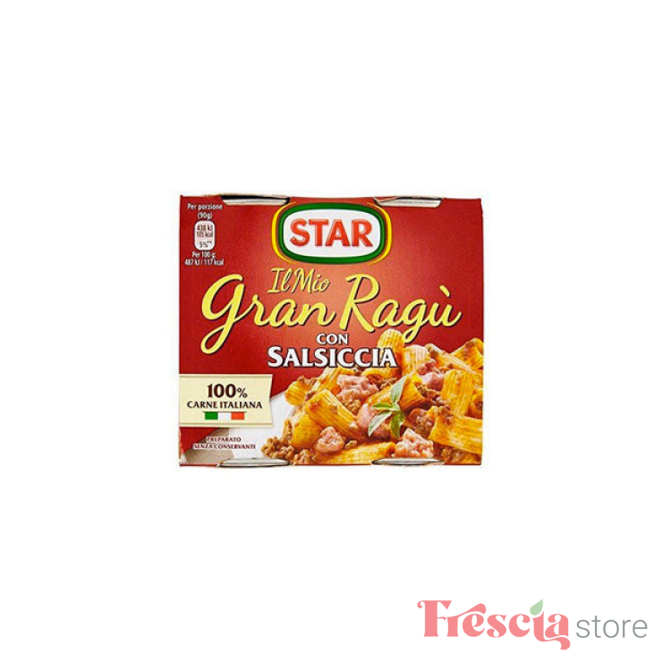SOS PASTE STAR RAGU CARNATI 2X180g