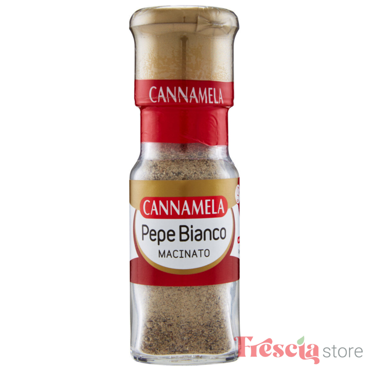 CANNAMELA PIPER ALB MACINAT 28G