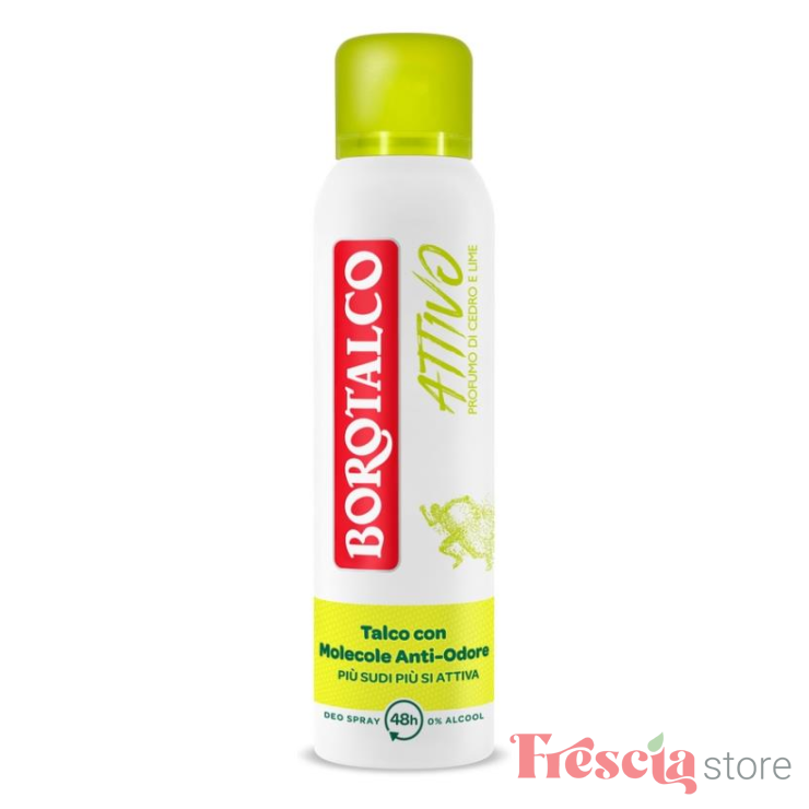 BOROTALCO ACTIVE SPRAY GIALLO 150ML
