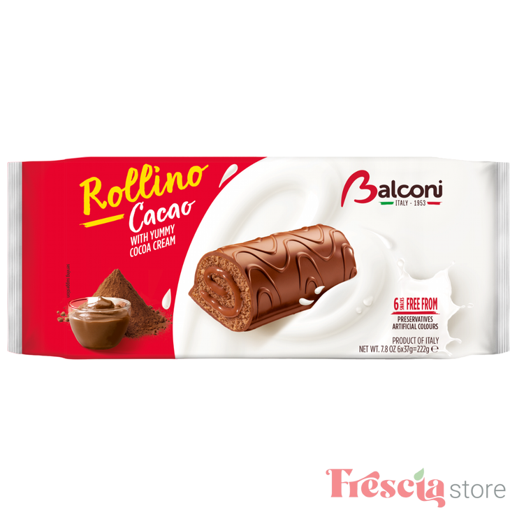 RULADA BALCONI CACAO 222g