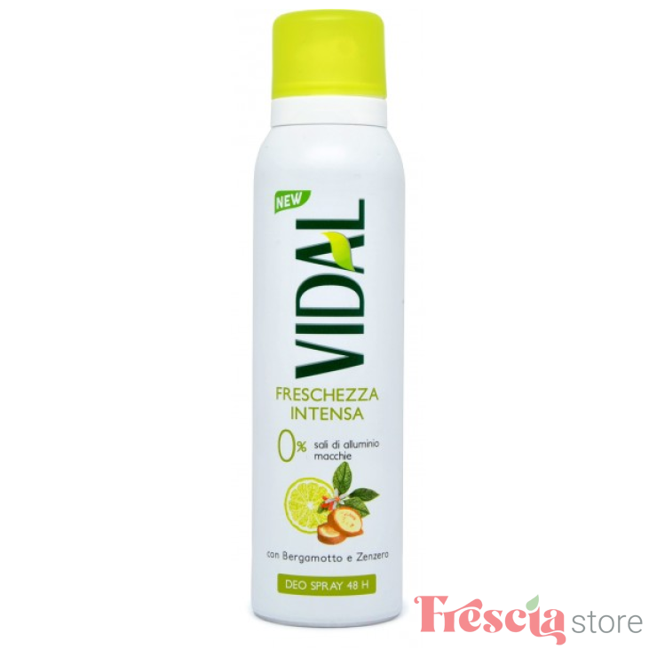 DEO SPRAY BERGAMOTA ZERO VIDAL 150ML