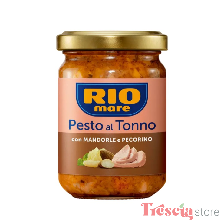 RIO MARE PESTO CU TON MIGDALE SI PECORINO 130g