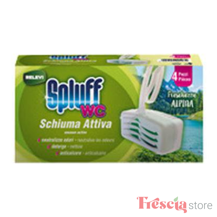 ODORIZANT WC SPLUFF ANTICALCAR CU PIN 4BUCATI