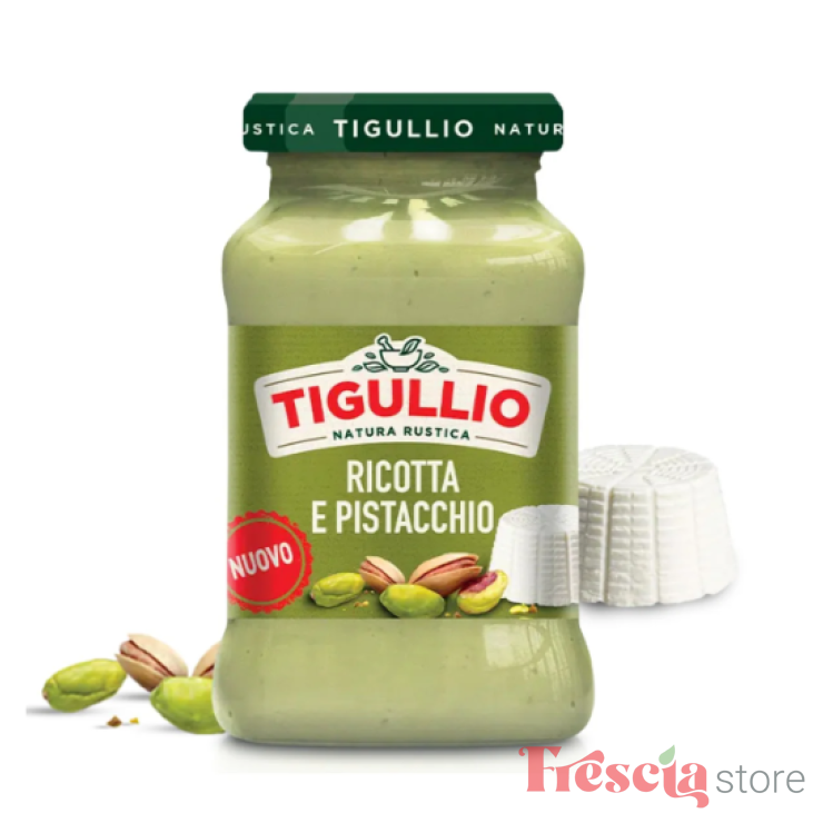 SOS TIGULIO CU RICOTTA SI FISTIC 185g