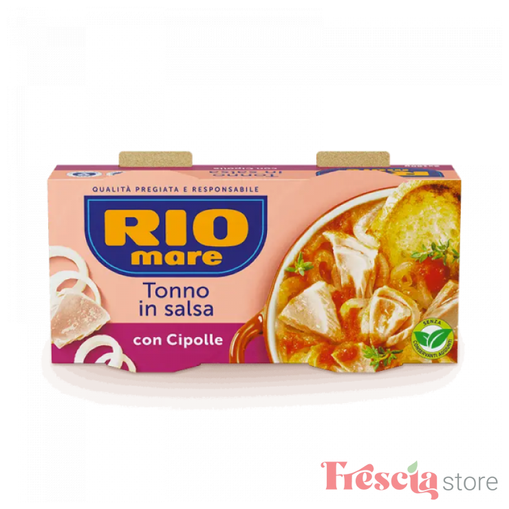 RIO MARE TON CU CEAPA 2X160g
