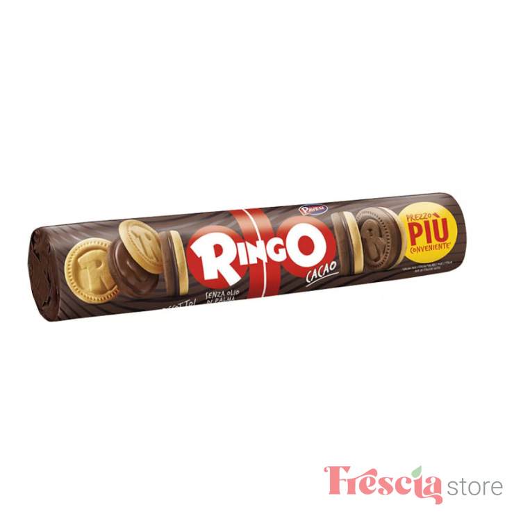 BISCUITI RINGO CACAO 165g