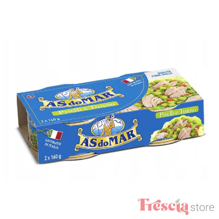 SALATA TON CU MAZARE - AS DO MAR 2X160GR