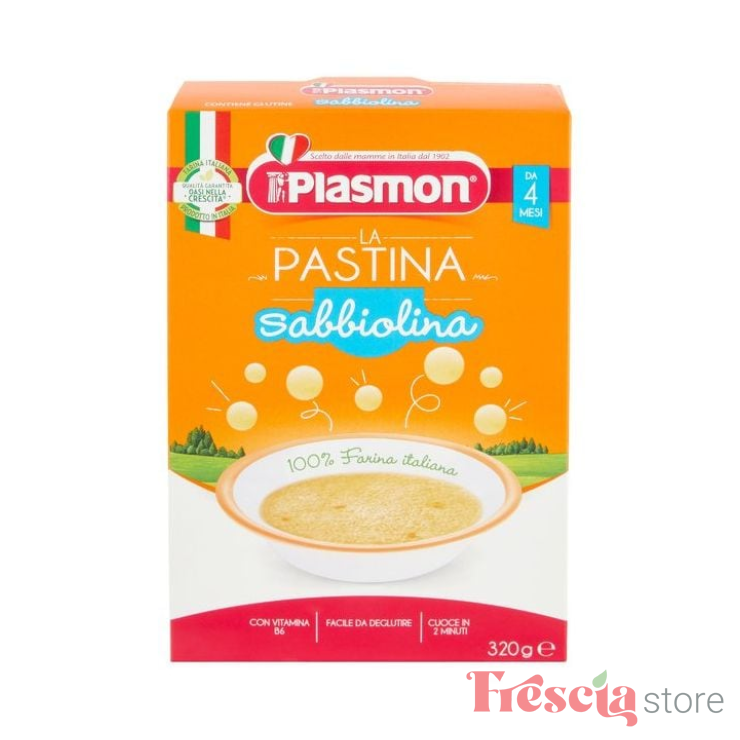 PASTA SABBIOLINA PLASMON 320g