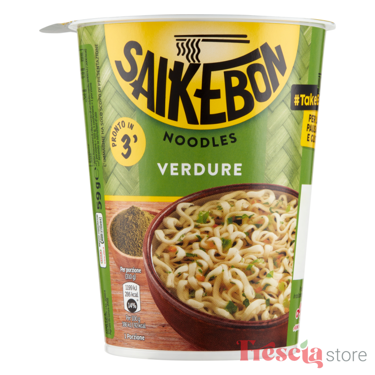 NOODLES CU VERDEATA SAIKEBON 60g