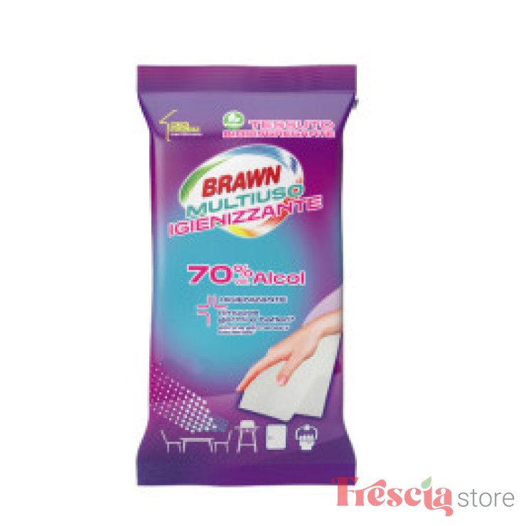 BRAWN SERVETELE UMEDE IGIENIZANTE 16BUC