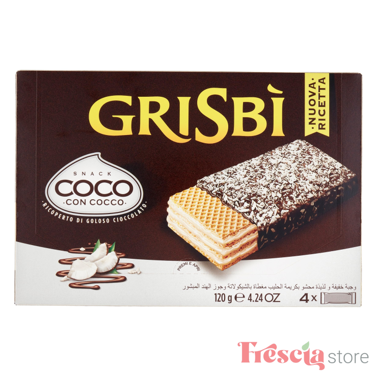 NAPOLITAN CIOCOLATA SI COCOS GRISBI 120G