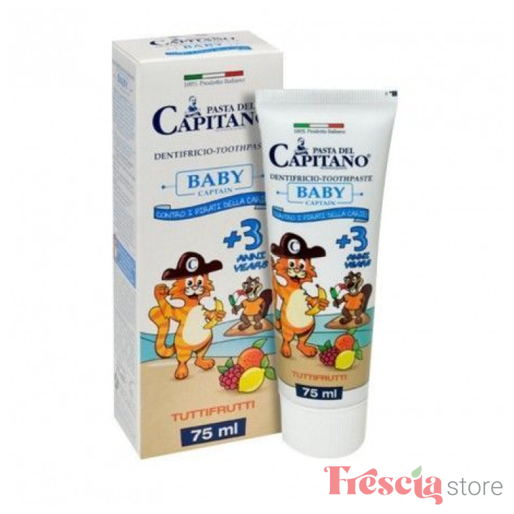 PASTA DE DINTI CAPITANO 3+ANI 75ML