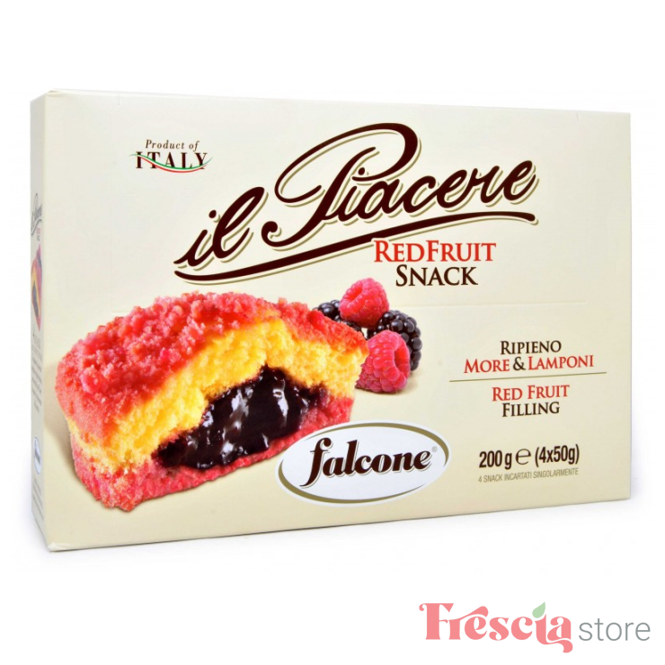 FALCONE PRAJITURI CU MURE SI ZMEURA 240g