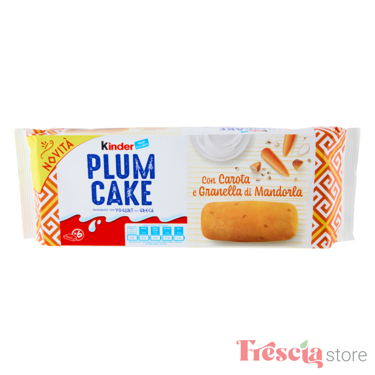 PRAJITURA CU IAURT/MORCOV/MIGDALE KINDER 192G