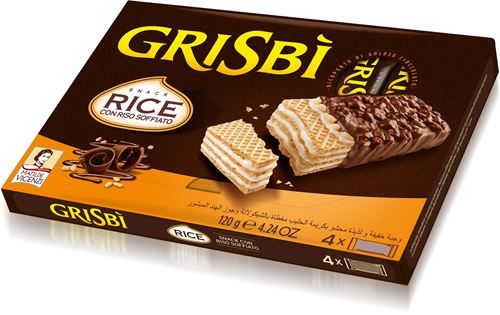 WAFER GRISBI ASTUCCIO RICE   GR 120