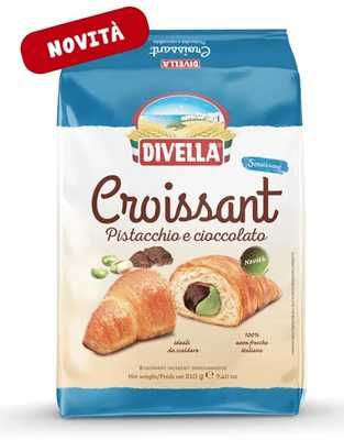 DIVELLA   CROISSANT PISTACCHIO CIOCCOL. GR210