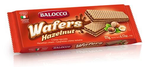 BALOCCO WAFERS GR 175 NOCCIOLA
