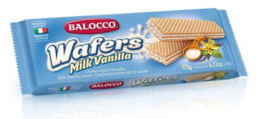 BALOCCO WAFERS GR 175 LATTE-VANIGLIA