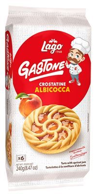 ELLEDI LAGO CROSTATINA ALBICOCCA 6X40  240 GR