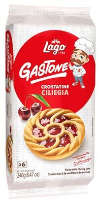ELLEDI LAGO CROSTATINA CILIEGIA  6X40  240 GR