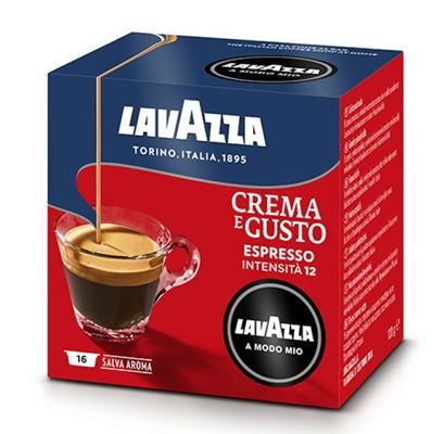 CAFFE LAVAZZA CAPS CREMA GUSTO MODO MIO X16