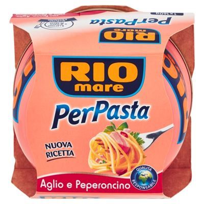 RIO MARE PER PASTA GR 160 AGLIO OLIO PEPERONC