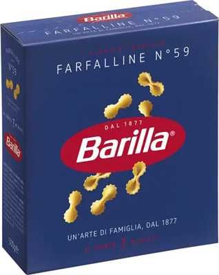 BARILLA SEM. 59 FARFALLINE         GR500