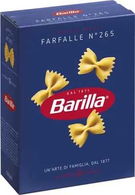 BARILLA SEM. 265 FARFALLE          GR500