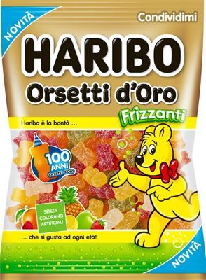 CARAMELLE HARIBO ORSETTI D-ORO FRIZ GR 150