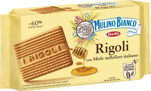 BISC. MULINO BIANCO RIGOLI     GR 400 MIELE