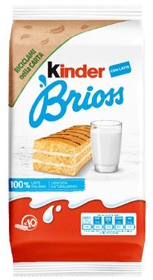 FERRERO KINDER BRIOSS LATTE         270GR X10