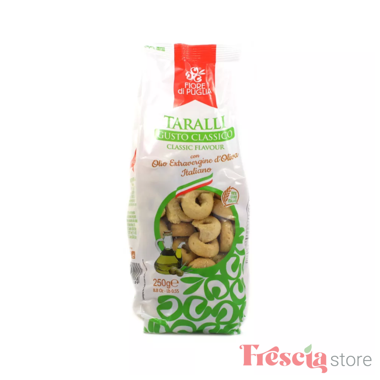 COVRIGEI CU ULEI MASLINE TARALLI CLASIC 250G