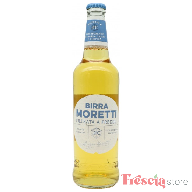 BERE MORETTI FILTRATA LA RECE 0.55L