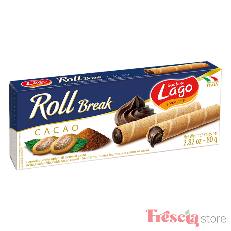 NAPOLITAN CREMA CACAO ROLLBREAK 80G