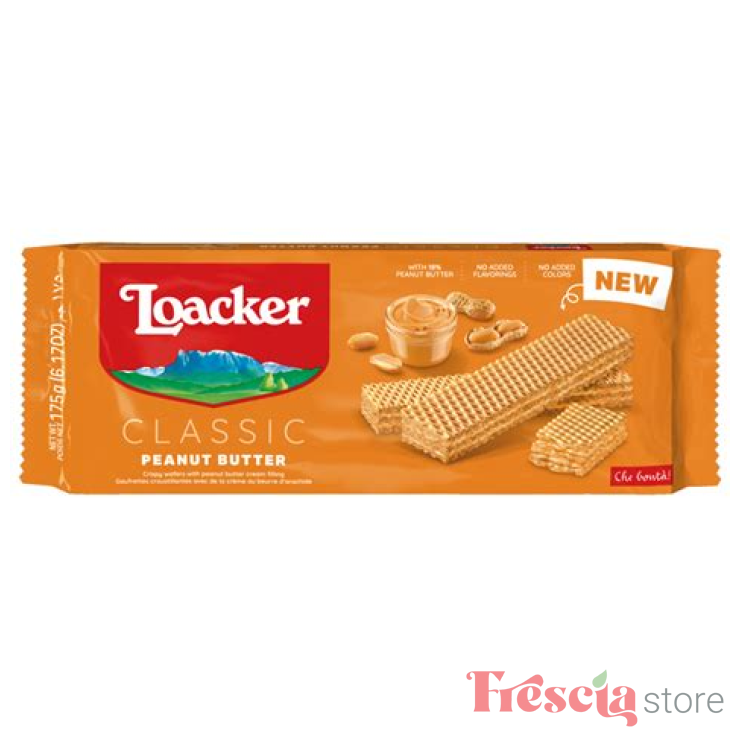 NAPOLITANA LOACKER CU UNT DE ARAHIDE 175g