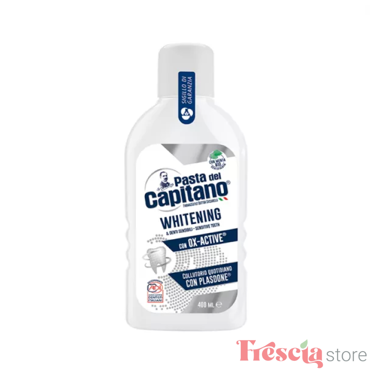 APA DE GURA ANTIBACTERIANA CAPITANO WHITE 400ML