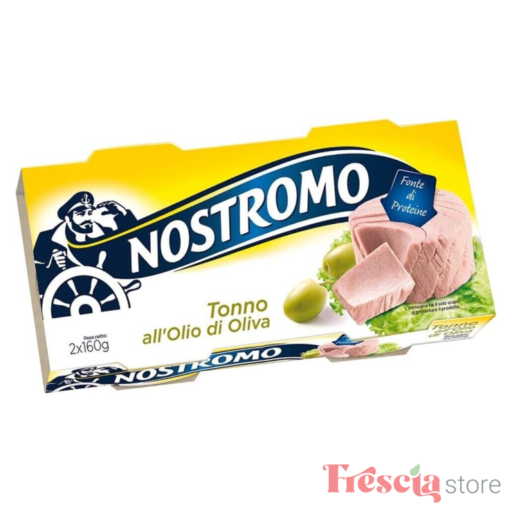 TON NOSTROMO IN ULEI DE MASLINE 2X160g