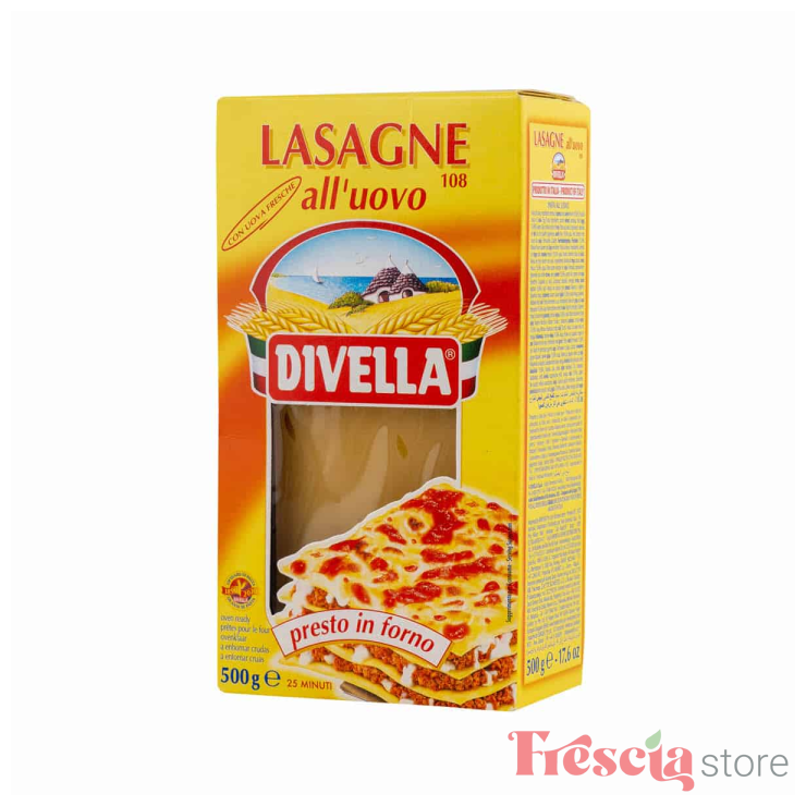 LASAGNA DIVELLA CU OU 500G