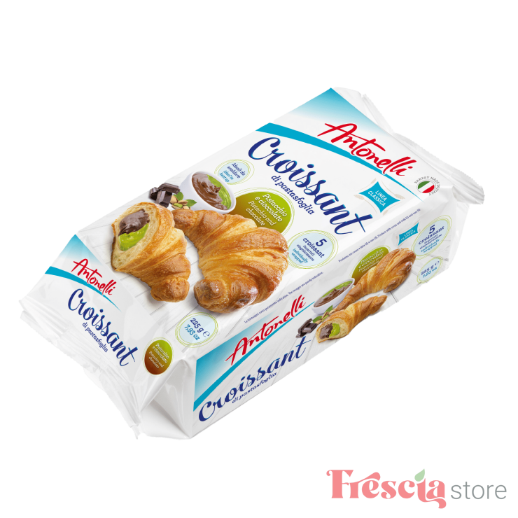 ANTONELLI CROISSANT CU FISTIC SI CIOCOLATA 225g