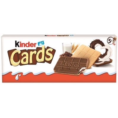 KINDER CARDS 5X25,6 GR