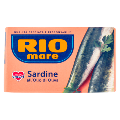 RIO MARE SARDINE IN ULEI MASLINE  120GR
