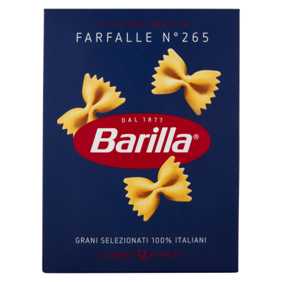 PASTE BARILLA FARFALLE N.265 500 GR