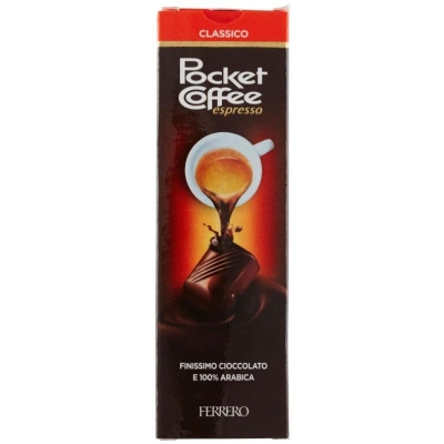 FERRERO POCKET COFFEE PRALINE CU CIOCOLATA SI CAFEA 62.5G